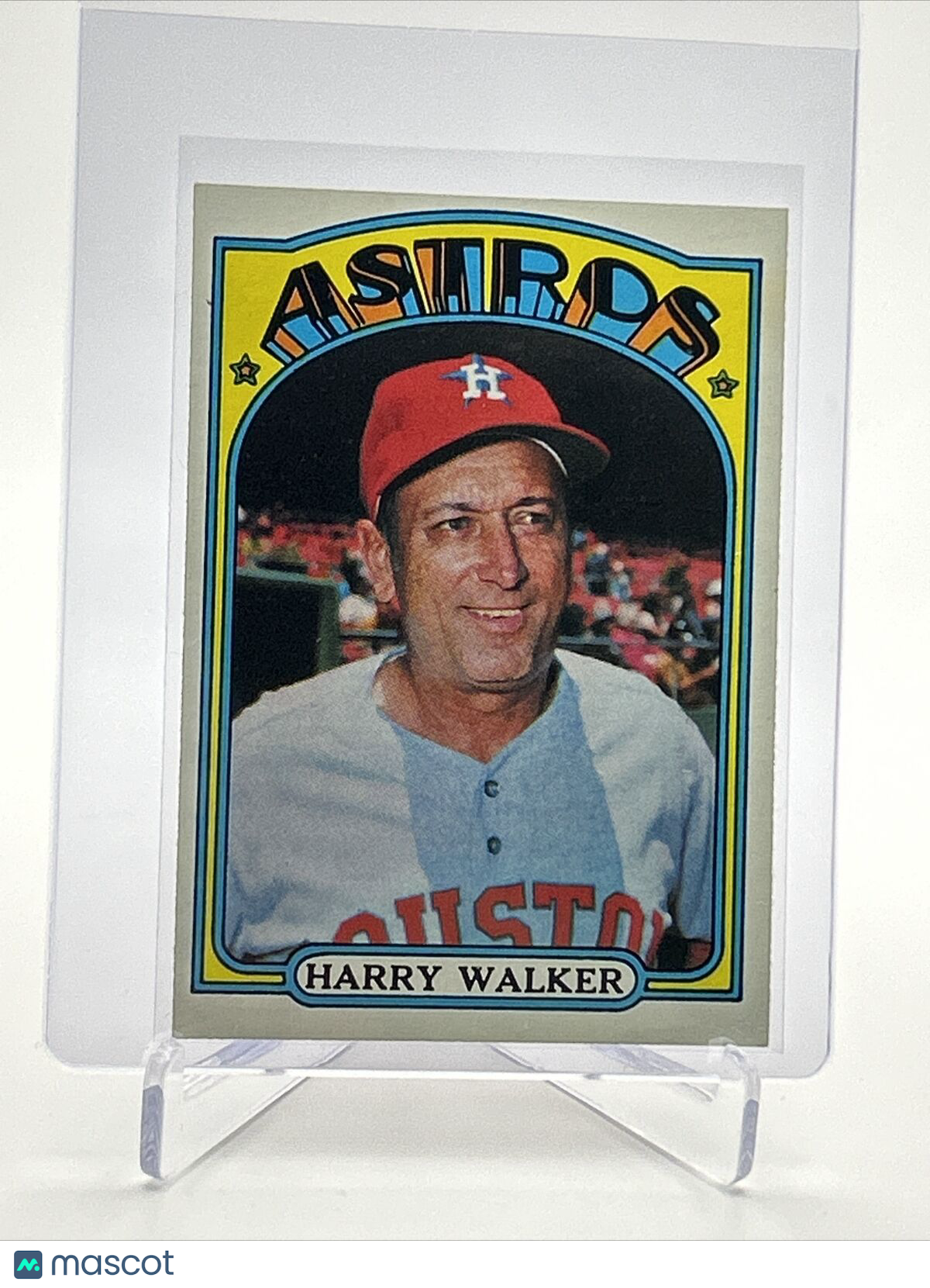1972 Topps Harry Walker Baseball Card #249 EX Quality FREE SHIPPING