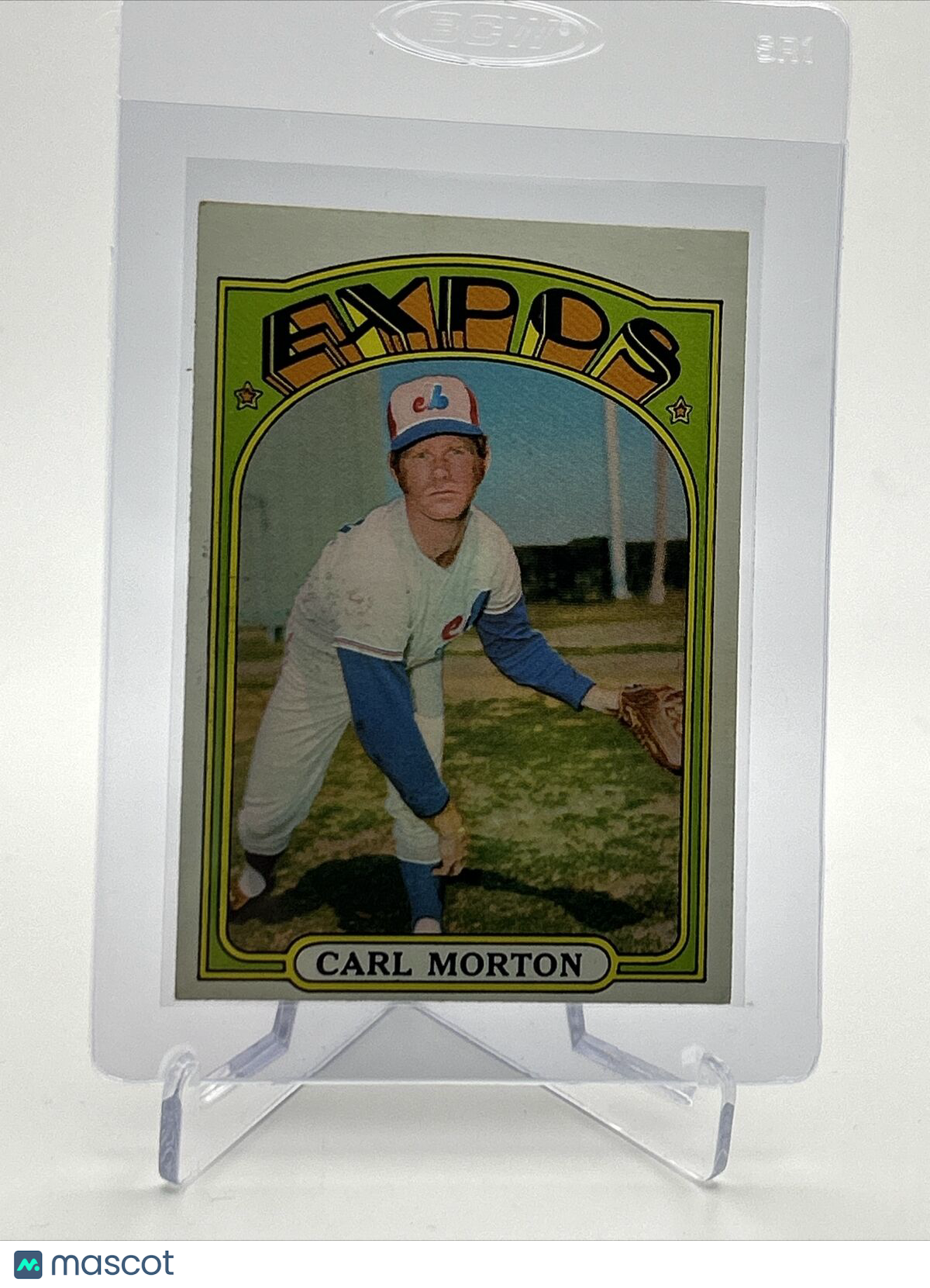 1972 Topps Carl Morton Baseball Card #134 VG-EX Quality FREE SHIPPING