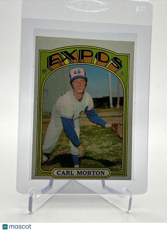 1972 Topps Carl Morton Baseball Card #134 VG-EX Quality FREE SHIPPING