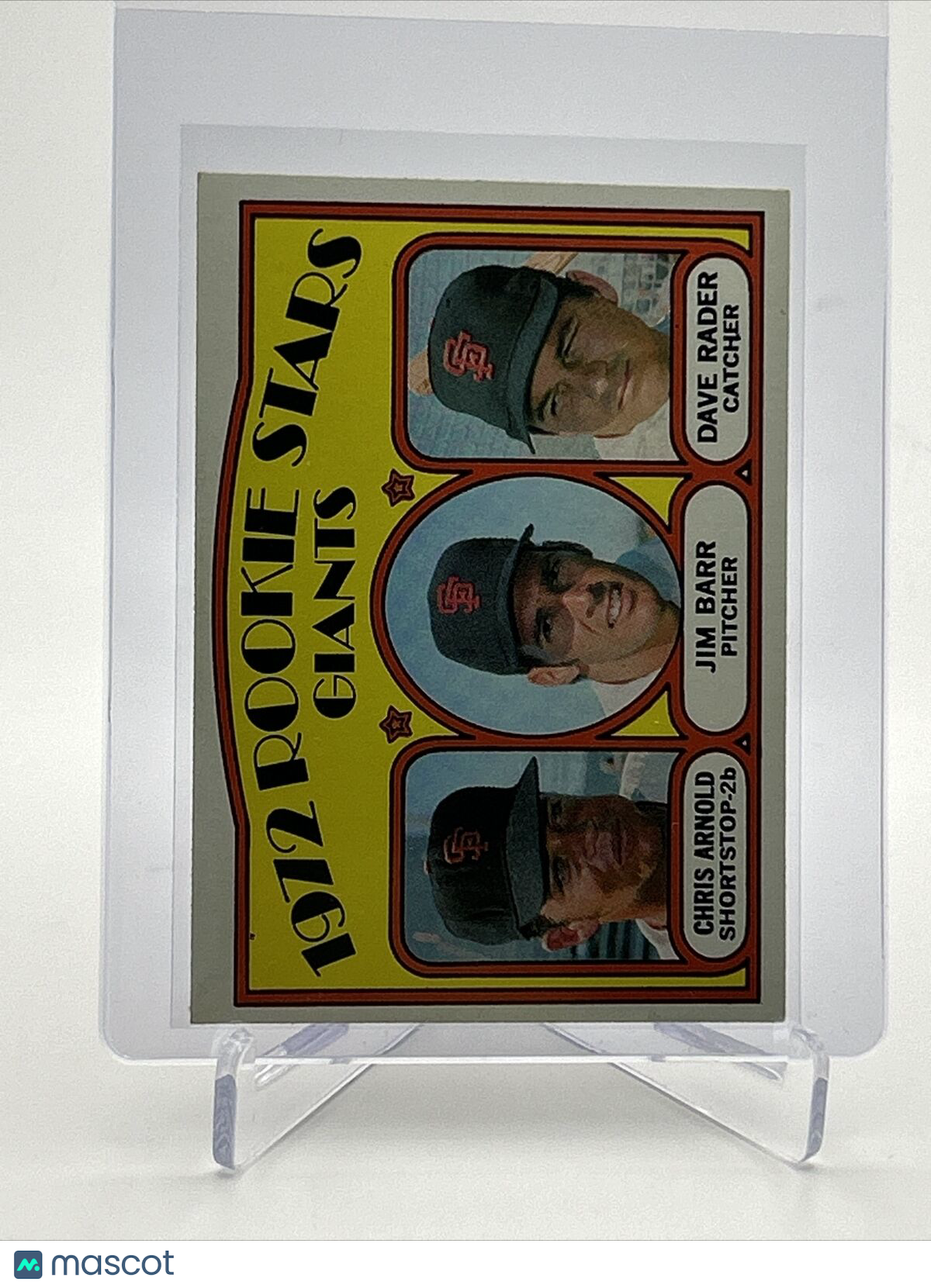 1972 Topps Giants 1972 Rookie Stars Baseball Card #232 EX Quality FREE SHIPPING