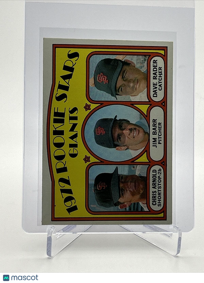 1972 Topps Giants 1972 Rookie Stars Baseball Card #232 EX Quality FREE SHIPPING