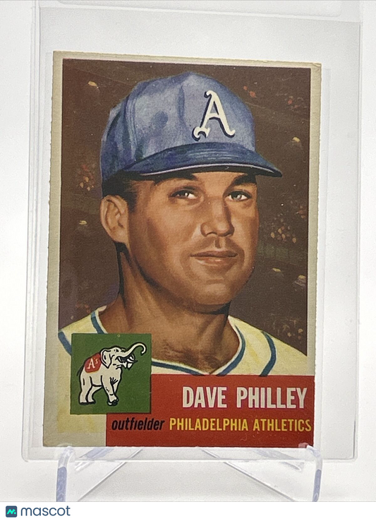 1953 Topps Dave Philley Baseball Card #64 EX Quality FREE SHIPPING