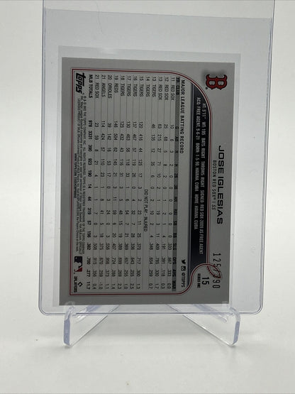2022 Topps HOBBY FOILBOARD Jose Iglesias Baseball Card #15 /390 FREE SHIPPING