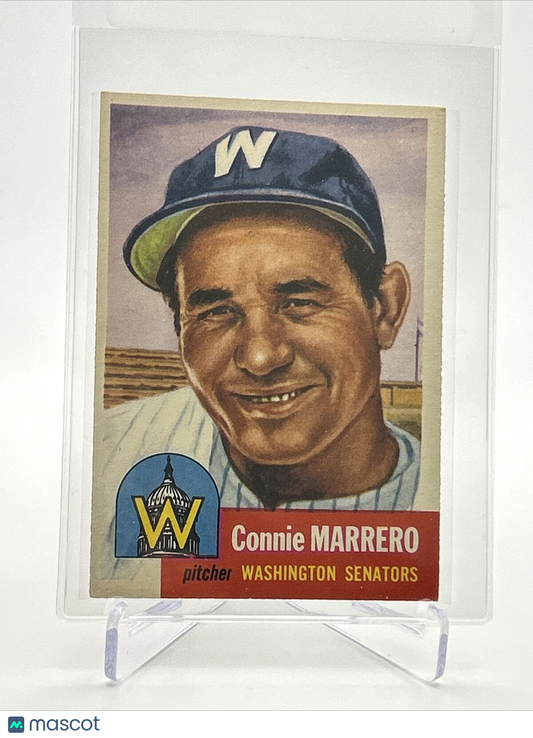 1953 Topps Connie Marrero Baseball Card #13 EX Quality FREE SHIPPING