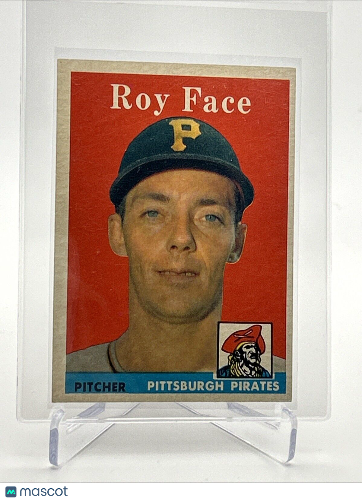1958 Topps Roy Face Baseball Card #74 EX-MT Quality #2 FREE SHIPPING