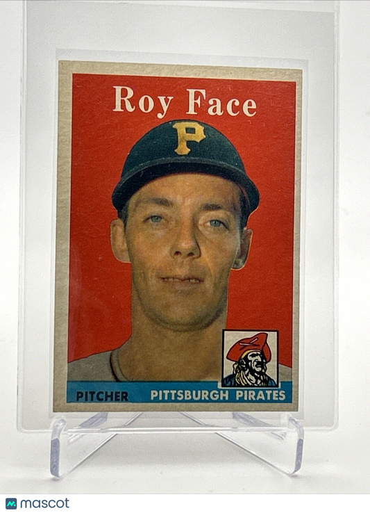 1958 Topps Roy Face Baseball Card #74 EX-MT Quality #2 FREE SHIPPING