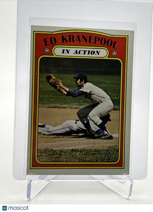 1972 Topps Ed Kranepool Baseball Card #182 VG-EX Quality FREE SHIPPING