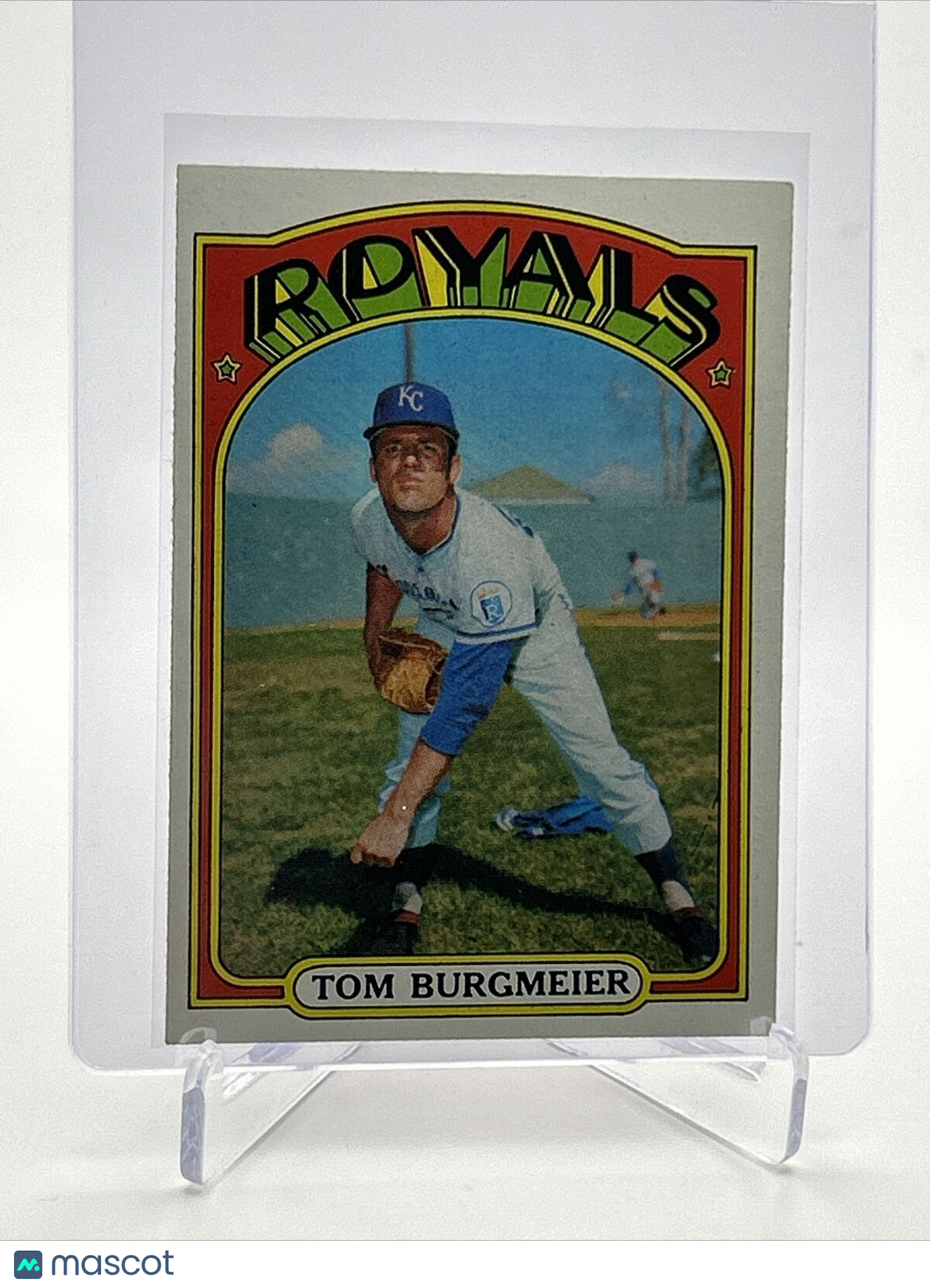 1972 Topps Tom Burgmeier Baseball Card #246 VG-EX Quality FREE SHIPPING