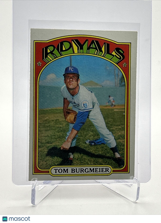 1972 Topps Tom Burgmeier Baseball Card #246 VG-EX Quality FREE SHIPPING