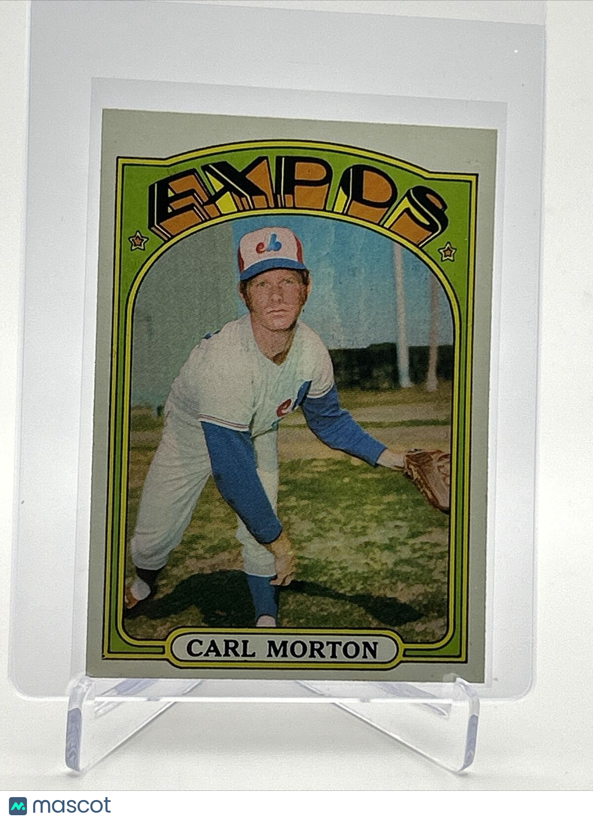 1972 Topps Carl Morton Baseball Card #134 EX-MT Quality FREE SHIPPING