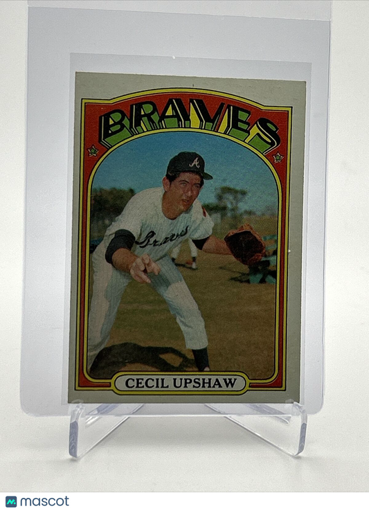 1972 Topps Cecil Upshaw Baseball Card #74 VG-EX Quality FREE SHIPPING