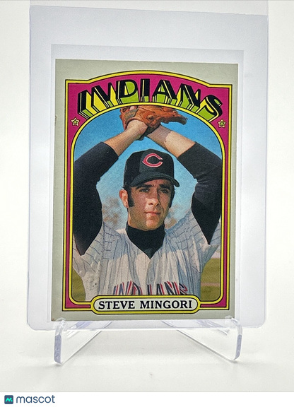 1972 Topps Steve Mingori Baseball Card #261 VG-EX Quality FREE SHIPPING