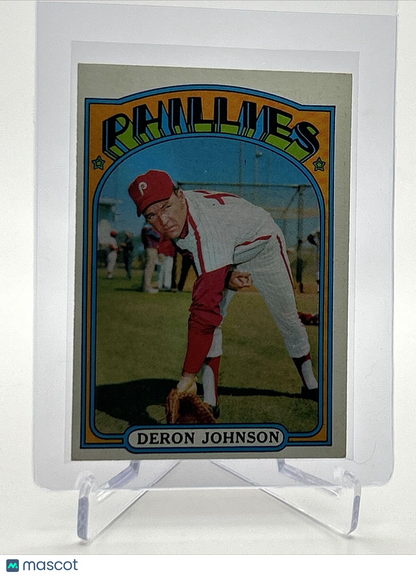 1972 Topps Deron Johnson Baseball Card #167 VG-EX Quality FREE SHIPPING