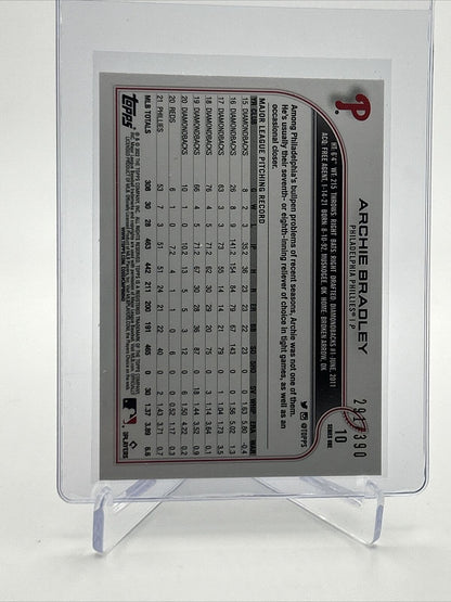 2022 Topps HOBBY FOILBOARD Archie Bradley Baseball Card #10 /390 FREE SHIPPING