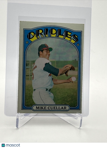1972 Topps Mike Cuellar Baseball Card #70 VG-EX Quality FREE SHIPPING