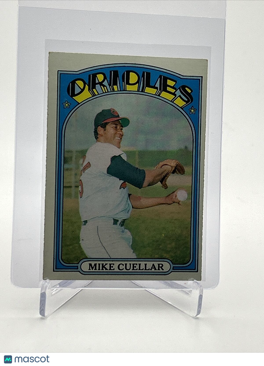 1972 Topps Mike Cuellar Baseball Card #70 VG-EX Quality FREE SHIPPING