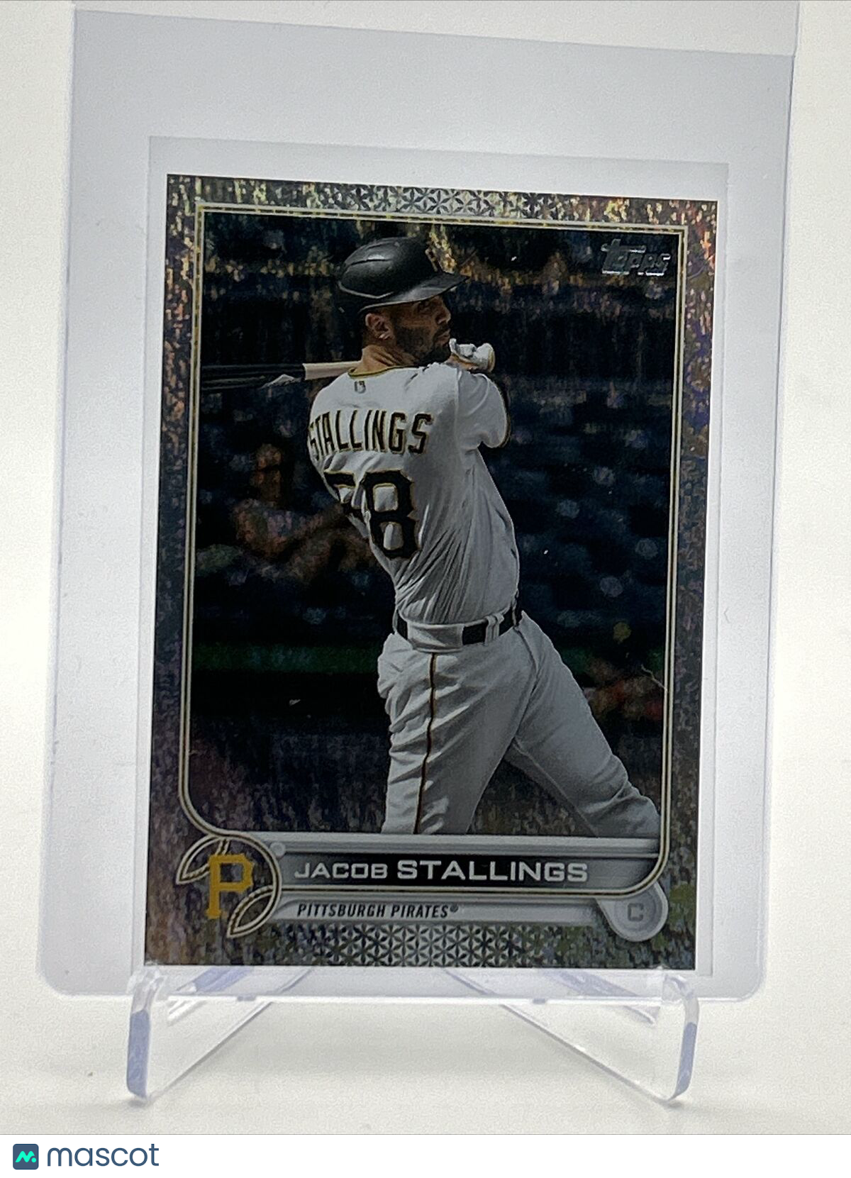 2022 Topps HOBBY FOILBOARD Jacob Stallings Baseball Card #286 /390 FREE SHIPPING