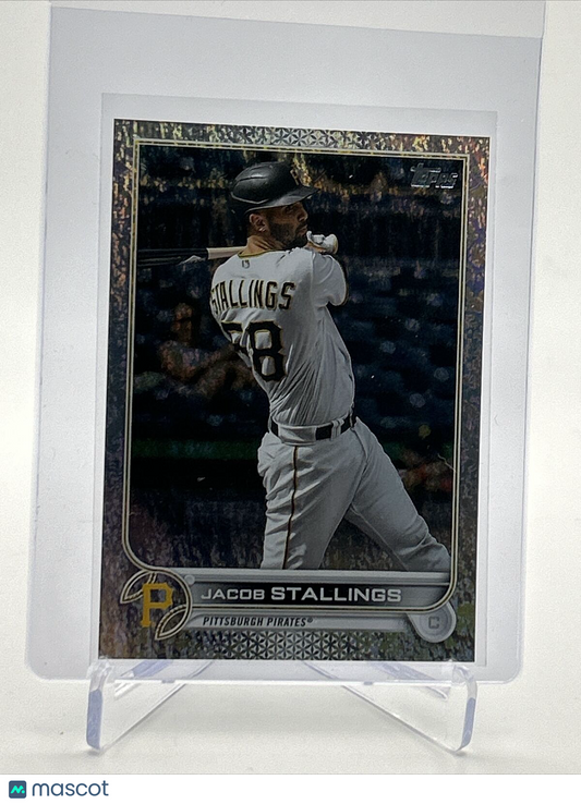 2022 Topps HOBBY FOILBOARD Jacob Stallings Baseball Card #286 /390 FREE SHIPPING