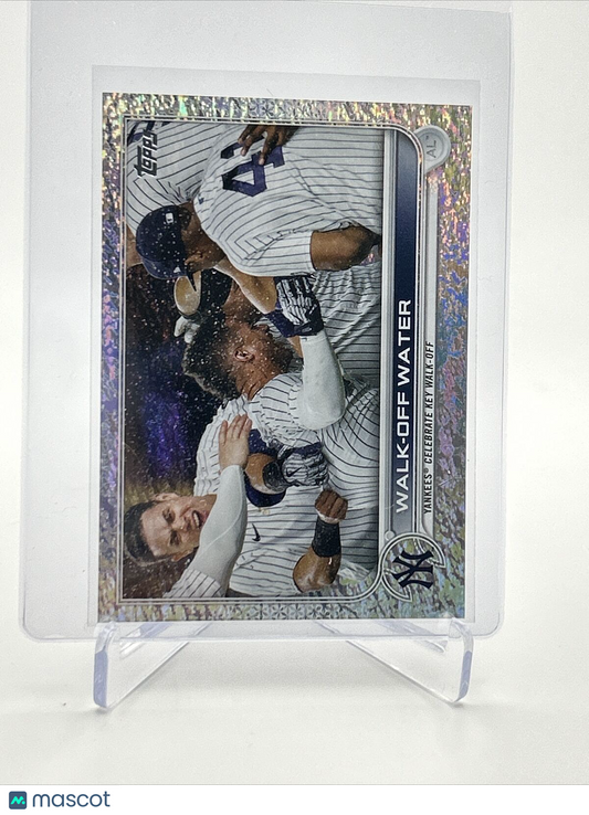2022 Topps HOBBY FOILBOARD Walk-Off Water Baseball Card #119 /390 FREE SHIPPING