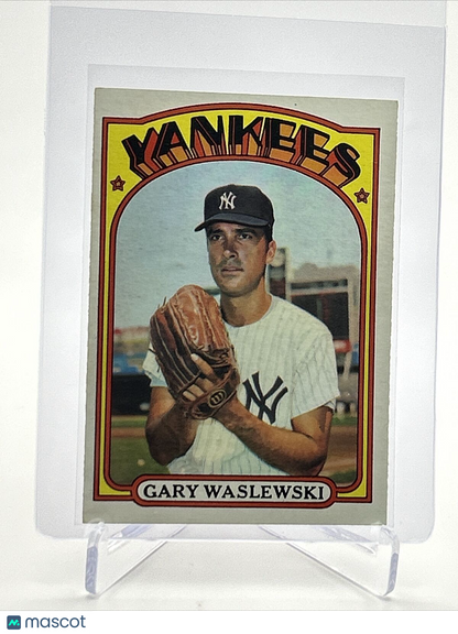 1972 Topps Gary Waslewski Baseball Card #108 VG-EX Quality FREE SHIPPING