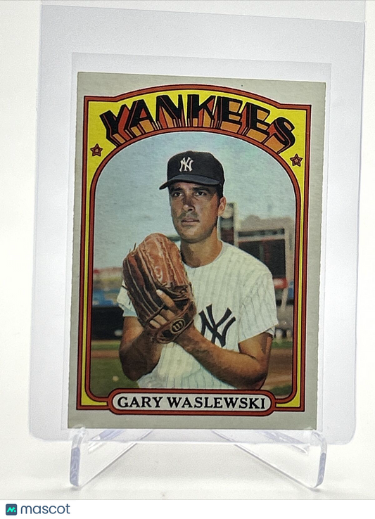 1972 Topps Gary Waslewski Baseball Card #108 VG-EX Quality FREE SHIPPING