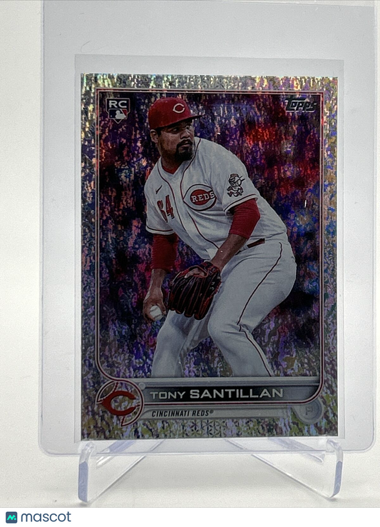 2022 Topps HOBBY FOILBOARD Tony Santillan Rookie Card #111 /390 FREE SHIPPING