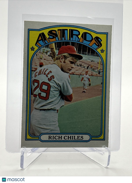 1972 Topps Rich Chiles Rookie Baseball Card #56 VG-EX Quality FREE SHIPPING