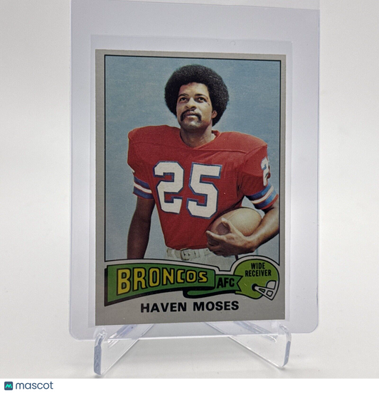 1975 Topps Haven Moses Football Card #17 NM Quality #2 FREE SHIPPING