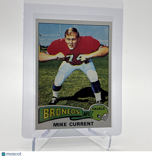 1975 Topps Mike Current Football Card #77 NM Quality #2 FREE SHIPPING