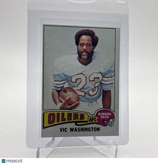 1975 Topps Vic Washington Football Card #83 NM Quality FREE SHIPPING