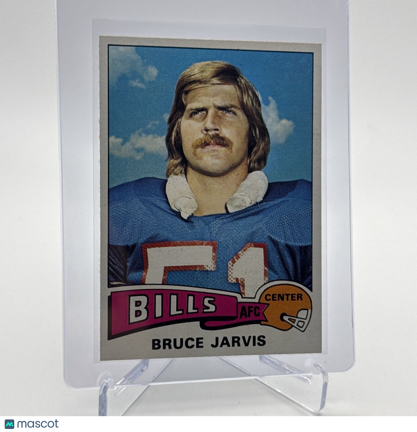 1975 Topps Bruce Jarvis Football Card #27 NM Quality #2 FREE SHIPPING