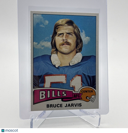 1975 Topps Bruce Jarvis Football Card #27 NM Quality #2 FREE SHIPPING