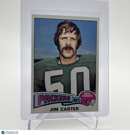 1975 Topps Jim Carter Football Card #19 NM Quality #2 FREE SHIPPING