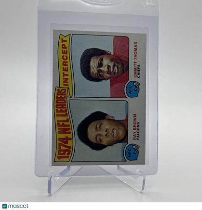 1975 Topps 1974 NFL Intercept Leaders Football Card #5 NM Quality FREE SHIPPING