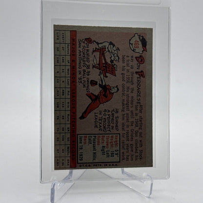 1958 Topps Don Ferrarese Baseball Card #469 EX Quality #3 FREE SHIPPING