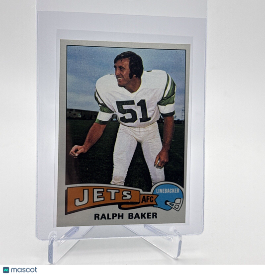 1975 Topps Ralph Baker Football Card #9 NM Quality #2 FREE SHIPPING