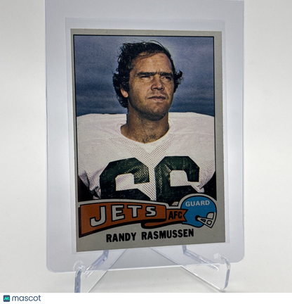 1975 Topps Randy Rasmussen Football Card #36 NM Quality #2 FREE SHIPPING