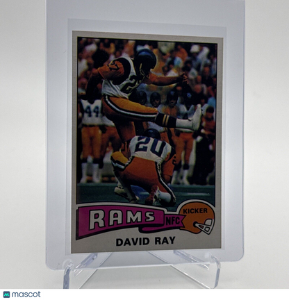 1975 Topps David Ray Football Card #34 NM Quality #2 FREE SHIPPING