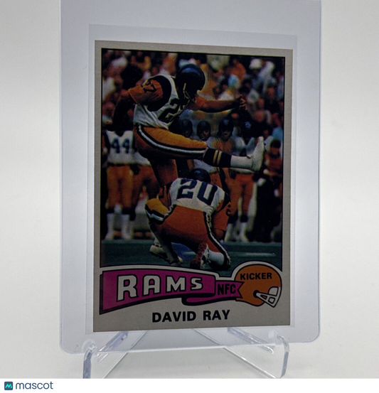 1975 Topps David Ray Football Card #34 NM Quality #2 FREE SHIPPING
