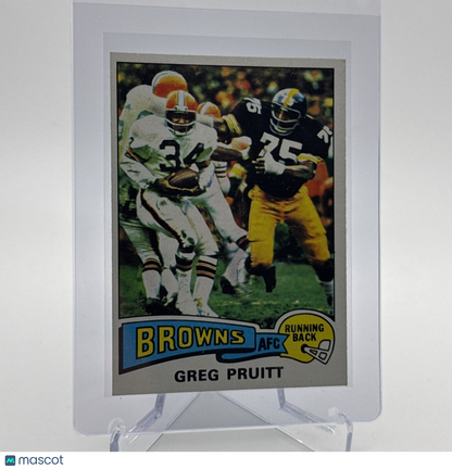 1975 Topps Greg Pruitt Football Card #49 NM Quality FREE SHIPPING