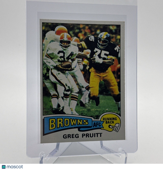 1975 Topps Greg Pruitt Football Card #49 NM Quality FREE SHIPPING