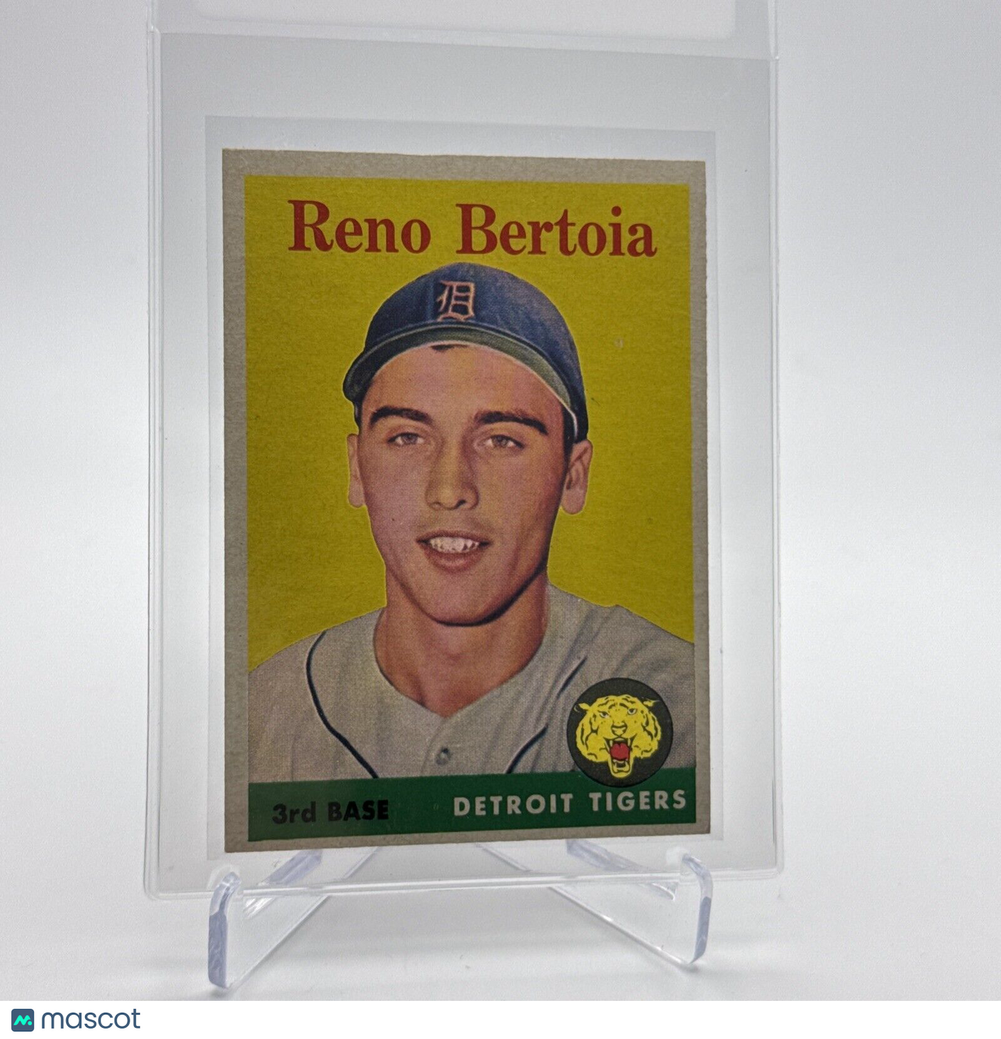 1958 Topps Reno Bertoia Baseball Card #232 EX Quality #2 FREE SHIPPING