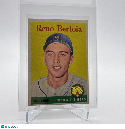 1958 Topps Reno Bertoia Baseball Card #232 EX Quality #2 FREE SHIPPING