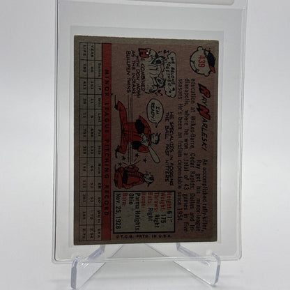 1958 Topps Ray Narleski Baseball Card #439 EX Quality #2 FREE SHIPPING
