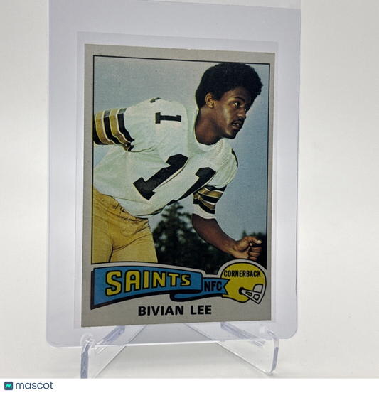 1975 Topps Bivian Lee Football Card #47 NM Quality FREE SHIPPING