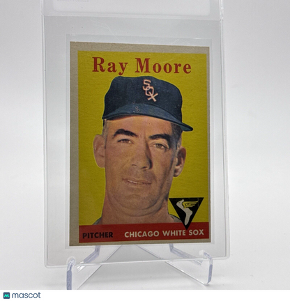 1958 Topps Ray Moore Baseball Card #249 EX Quality #4 FREE SHIPPING