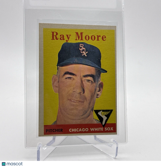 1958 Topps Ray Moore Baseball Card #249 EX Quality #4 FREE SHIPPING