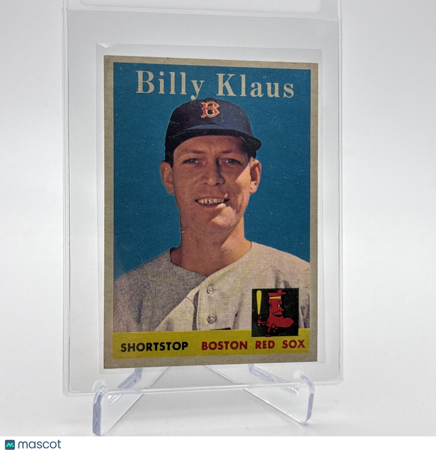 1958 Topps Billy Klaus Baseball Card #89 EX Quality #6 FREE SHIPPING