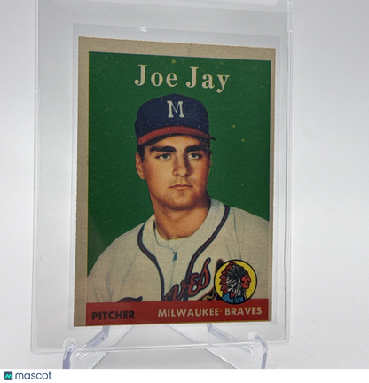 1958 Topps Joe Jay Baseball Card #472 EX Quality #2 FREE SHIPPING