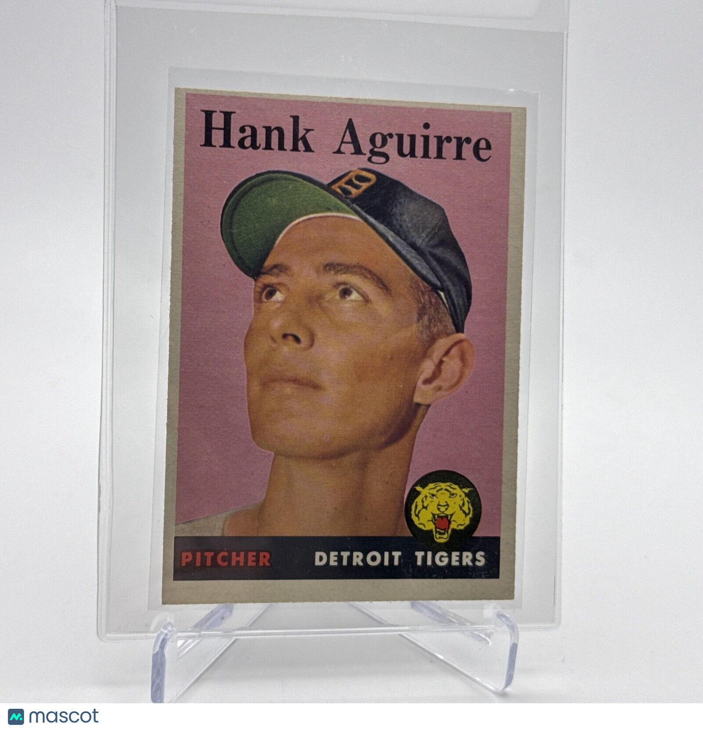 1958 Topps Hank Aguirre Baseball Card #337 EX Quality #2 FREE SHIPPING